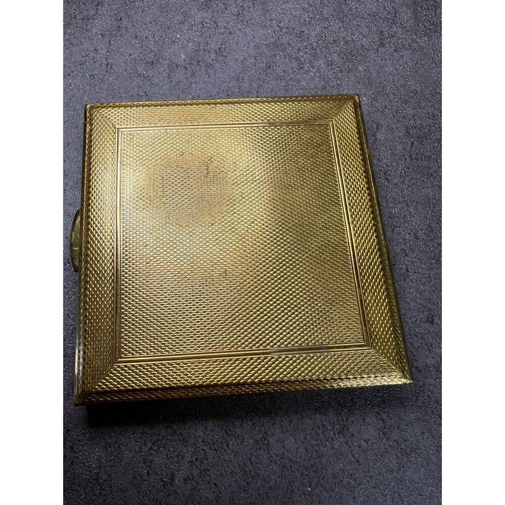 Vintage Cloisenamel By Colibri Convertible Compact Made In England - Picture 14 of 15